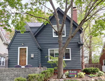 Exterior siding restoration